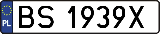 BS1939X