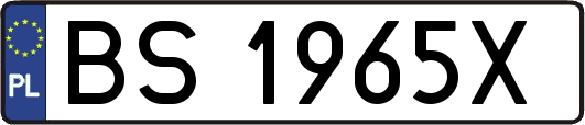 BS1965X