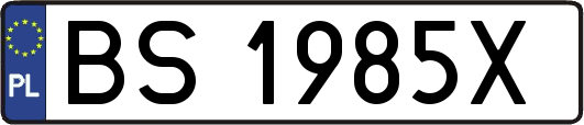 BS1985X