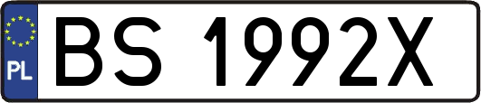 BS1992X