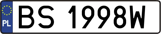 BS1998W
