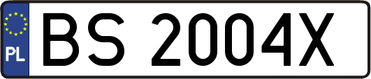 BS2004X