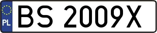 BS2009X