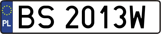 BS2013W