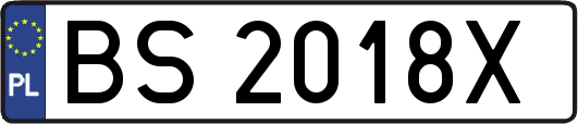 BS2018X