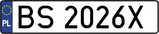 BS2026X