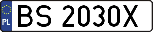 BS2030X