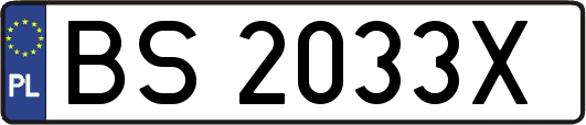 BS2033X
