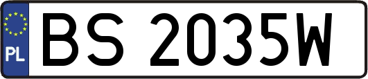 BS2035W