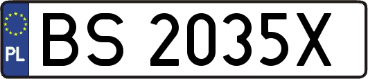 BS2035X