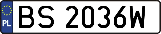 BS2036W