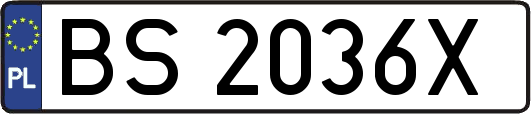 BS2036X