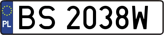 BS2038W