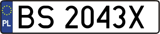 BS2043X