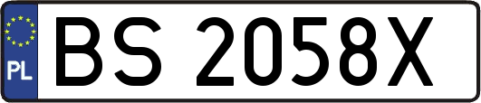 BS2058X