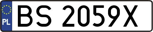 BS2059X
