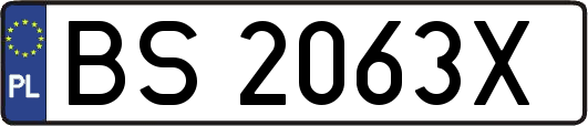 BS2063X