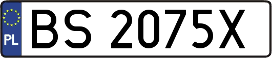 BS2075X