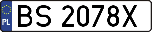 BS2078X