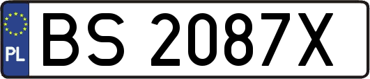 BS2087X