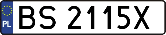 BS2115X