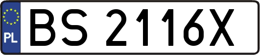 BS2116X