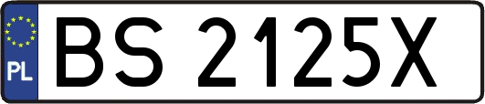 BS2125X