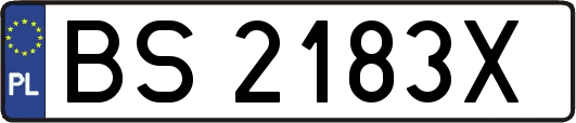 BS2183X