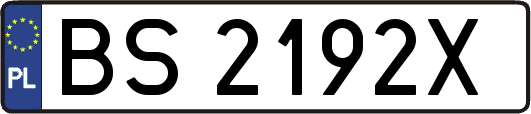 BS2192X