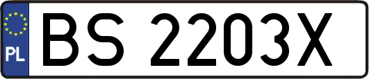 BS2203X
