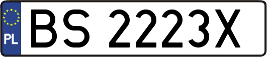 BS2223X