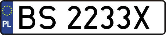 BS2233X
