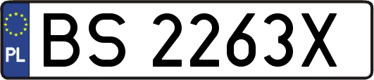 BS2263X