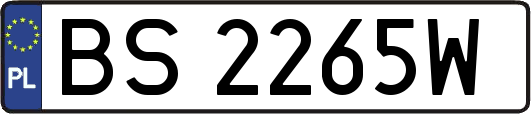 BS2265W