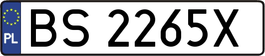 BS2265X