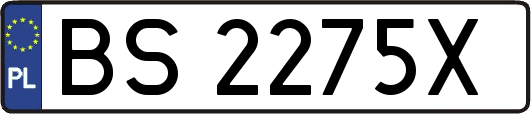 BS2275X