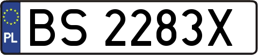 BS2283X