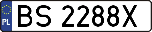 BS2288X