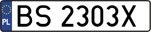 BS2303X