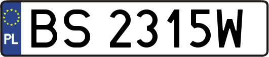 BS2315W
