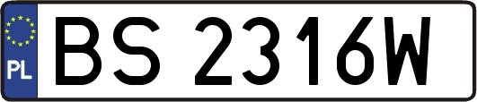BS2316W
