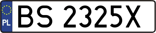BS2325X