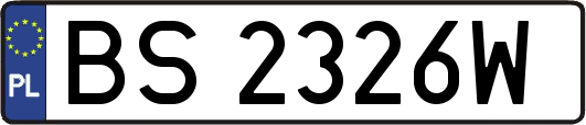 BS2326W