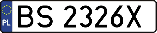 BS2326X