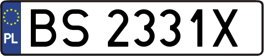 BS2331X