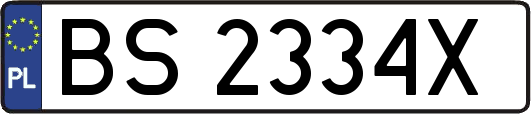 BS2334X