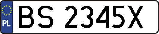 BS2345X