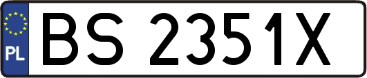 BS2351X