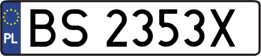 BS2353X