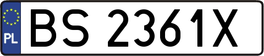 BS2361X